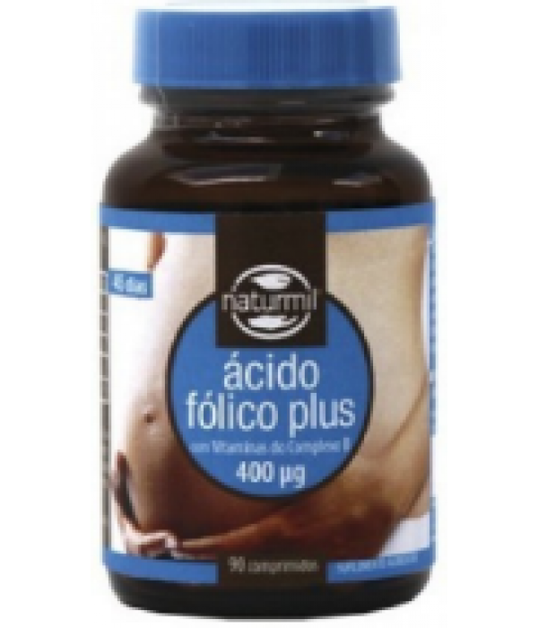 Acido Fólico Plus - 90 comprimidos - Naturmil